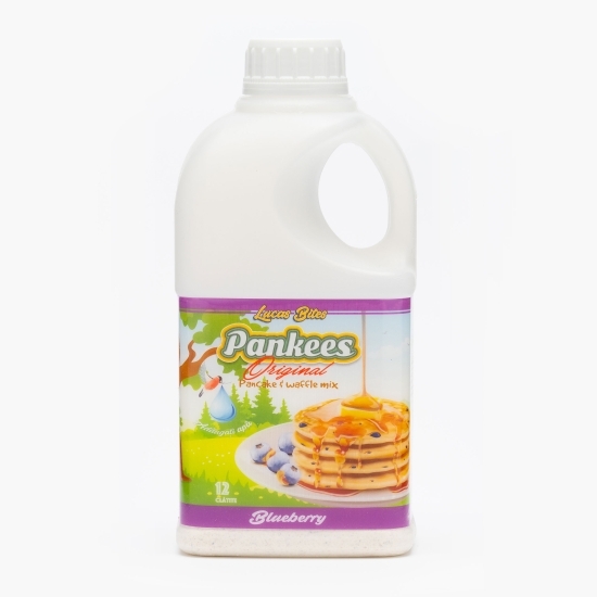 Mix pentru clătite (pancakes) și waffles cu coacăze negre, Pankees Blueberry 290g