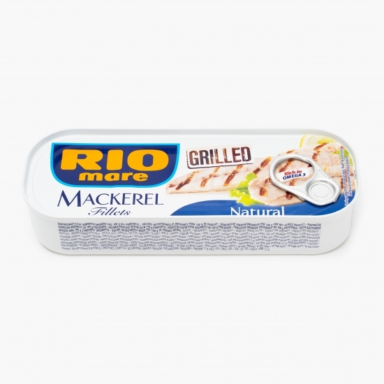 File de macrou la grătar în suc propriu 120g