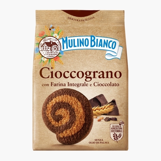 Biscuiți integrali cu ciocolată 330g