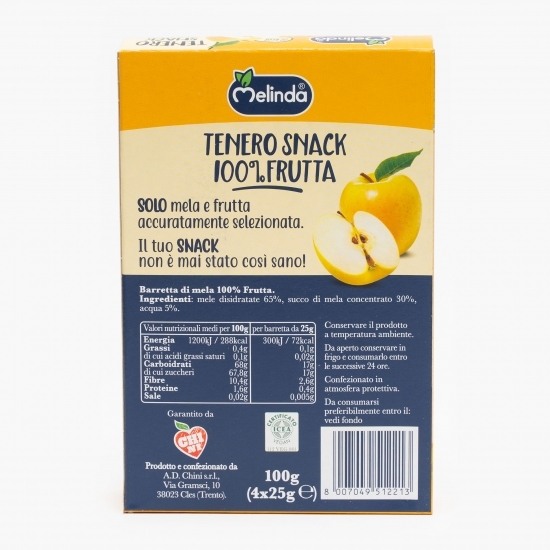 Baton de mere 100% fructe 100g
