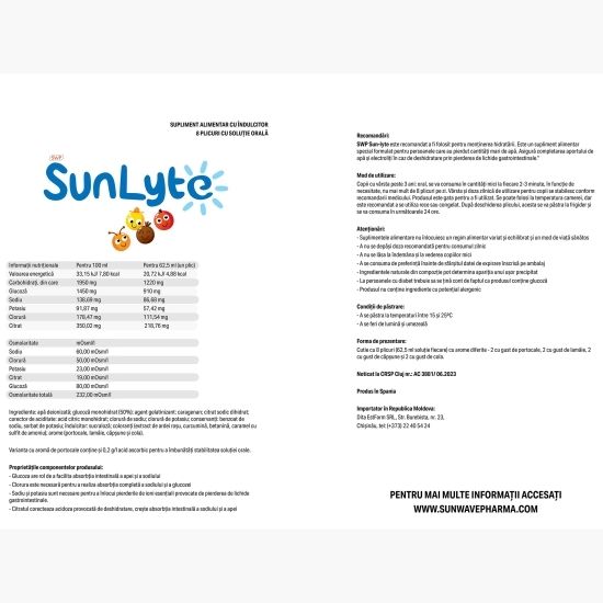 Sunlyte 8 plicuri