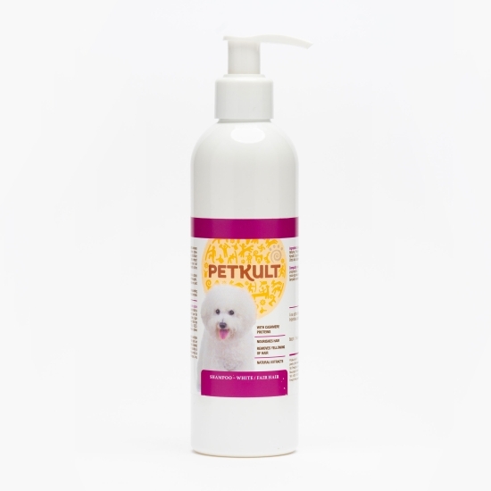 Șampon pentru câini cu blana albă 0.25l