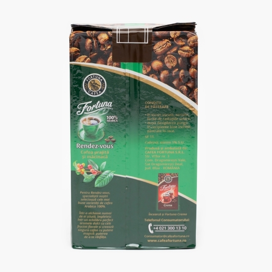 Rendez-vous 500g, cafea prăjită și măcinată 500g