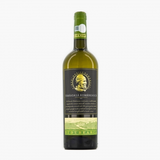 Vin alb sec Tămâioasă Românească, 13.5%, 750ml