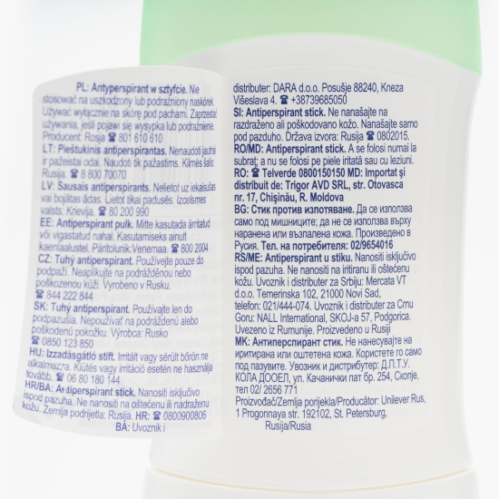 Antiperspirant stick Go Fresh Cucumber&Green Tea 40ml