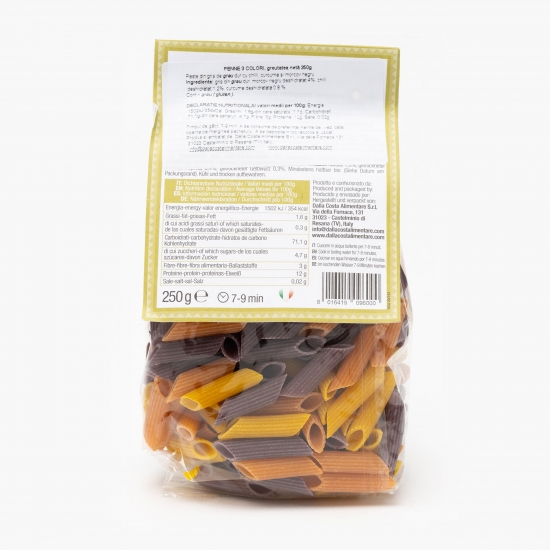 Paste Penne 3 colori 250g