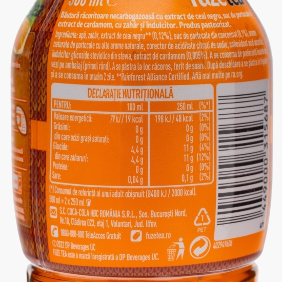 Ceai negru portocală și cardamom 0.5l