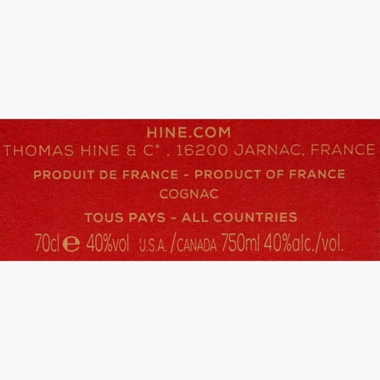 Coniac VSOP 40% alc. 700ml + 2 pahare