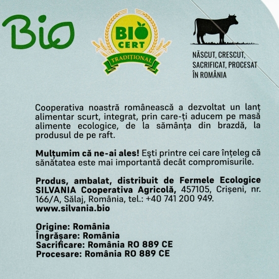 Cârnăciori grill de vită eco, 320g