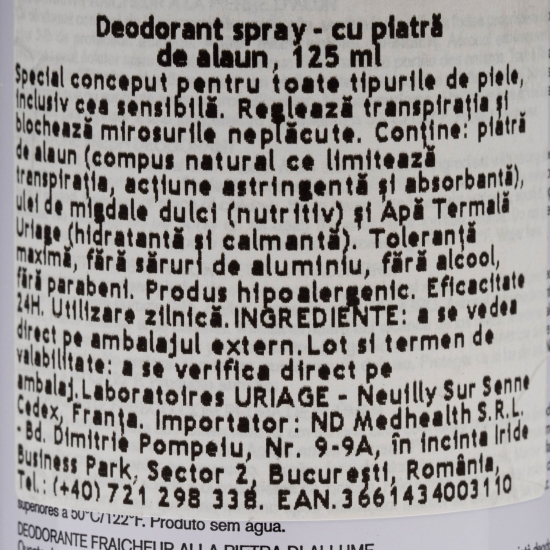 Deodorant revigorant 125ml