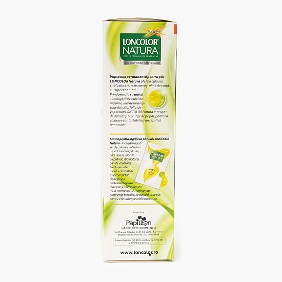 Vopsea permanentă pentru păr Natura 5.52 Castaniu mahon irizat 100ml