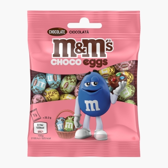 M&M's - Ouă de Paște din ciocolată cu lapte 70g