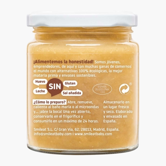 Piure eco legume cu pui, orez și ulei de măsline +6 luni, 230g