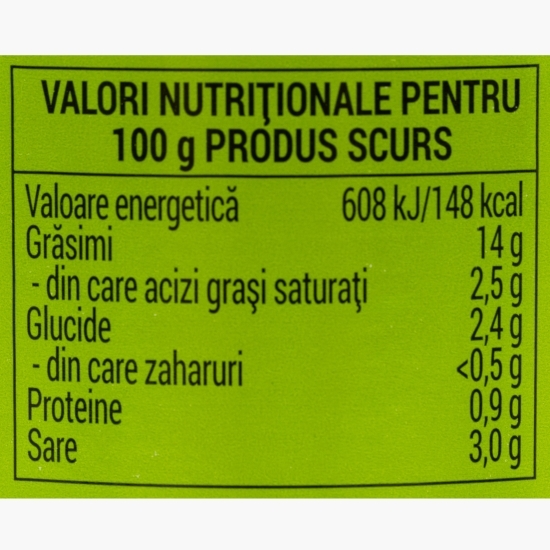Măsline verzi fără sâmburi 700g