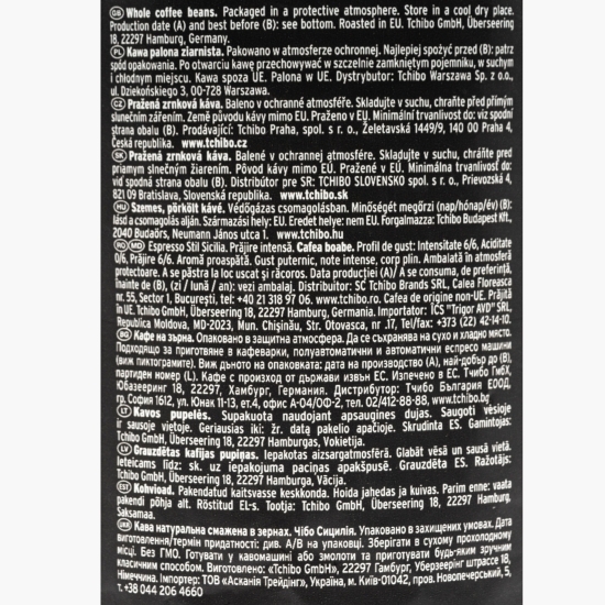 Cafea prăjită boabe Espresso Sicilia Style 1kg