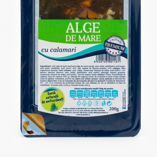 Alge de mare cu calamari 200g