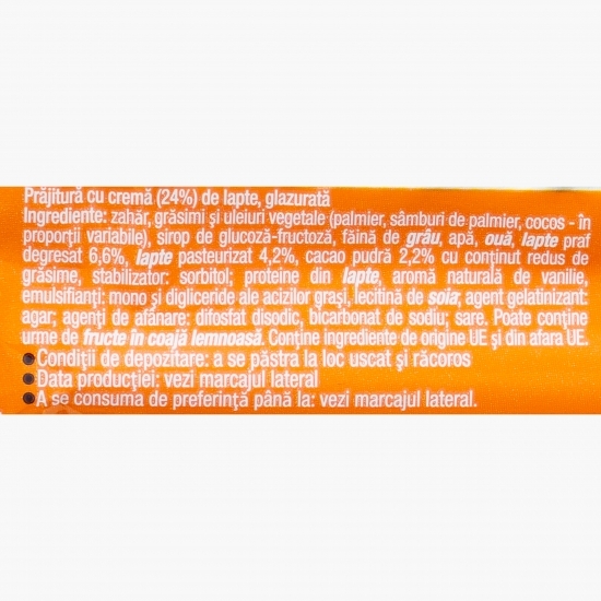 Minitort cu cremă de lapte 30g