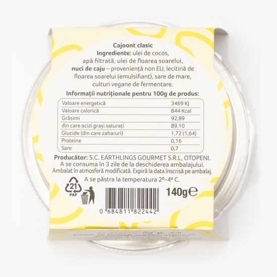 Cajoont - specialitate artizanală din nuci de caju 140g
