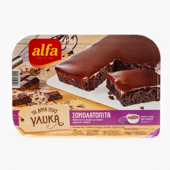 Prăjitură cu bucăți de ciocolată 770g