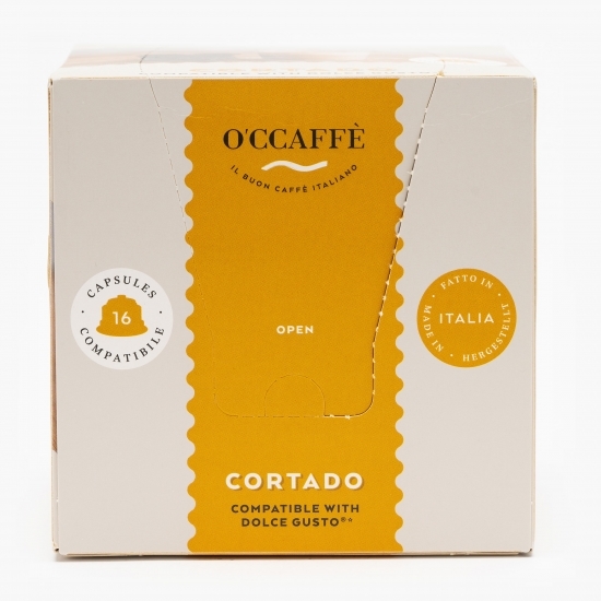 Capsule cafea, Cortado, 16 băuturi, 100g