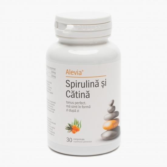 Spirulină și cătină 30 comprimate