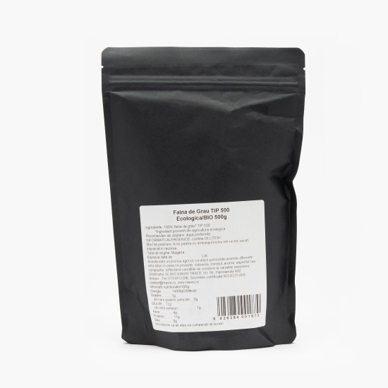 Făină de grâu TIP 500 ecologică 500g