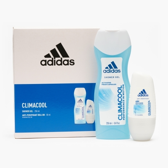 Set cadou Climacool femei (Deodorant roll-on 500ml+ Gel de duș 250ml)