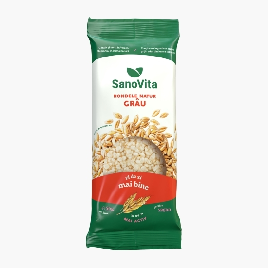 Rondele simple din grâu 56g