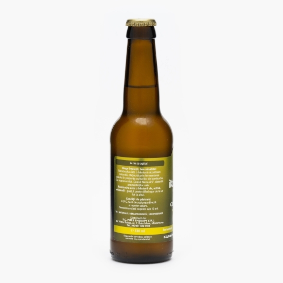 Kombucha băutură probiotică energizantă cu cardamom 330ml