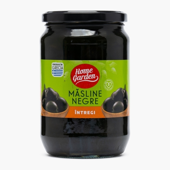 Măsline negre întregi 700g