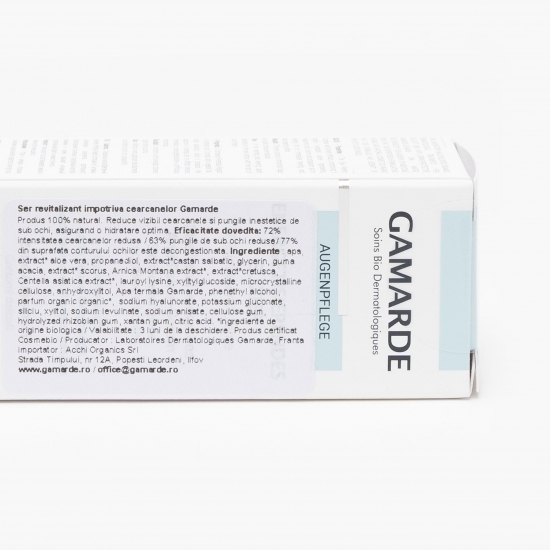 Ser revitalizant pentru contur ochi, bio 10ml