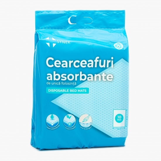 Cearceafuri absorbante 60x90, 10 buc