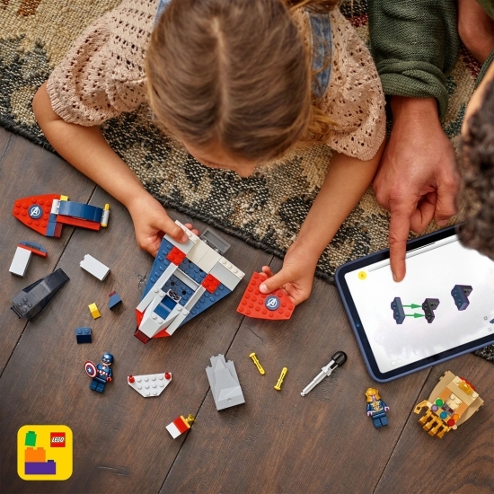 Căpitanul America vs Thanos, 76319 Marvel, 107 piese, +4 ani