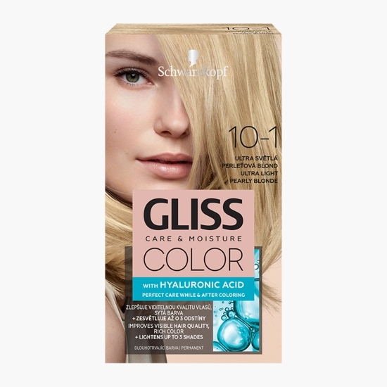 Vopsea de păr permanentă Color 10-1 blond perlat ultra deschis 142.5ml