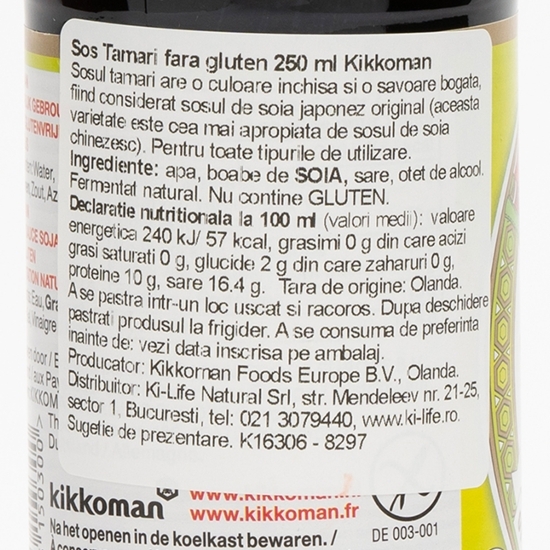 Sos de soia tamari fără gluten 0.25l
