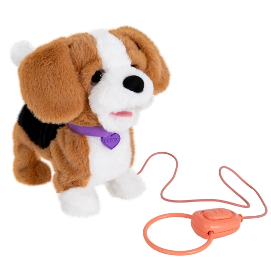 Jucărie de pluș interactivă cățelușul Beagle, +3 ani
