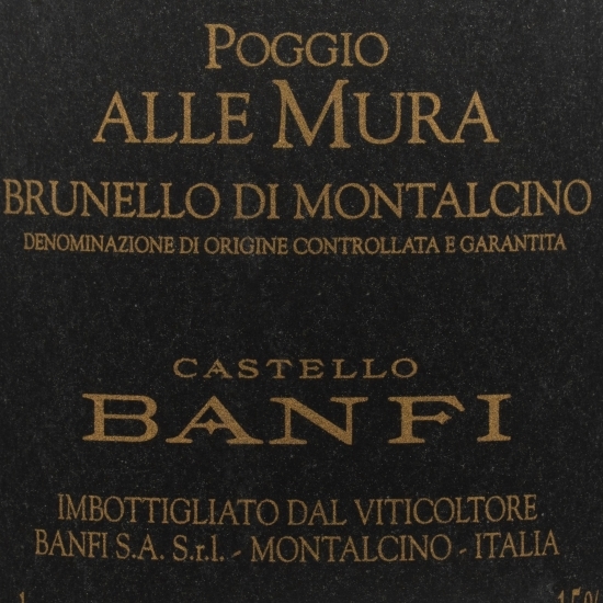 Vin roșu sec Poggio alle Mura Rosso di Montalcino, 15%, 0.75l