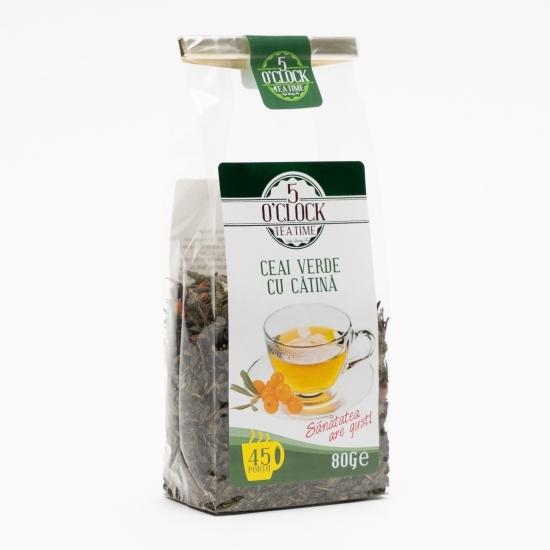 Ceai verde cu cătină 80g
