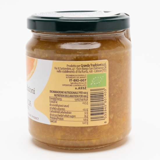 Gem de portocale eco fără zahăr 320g