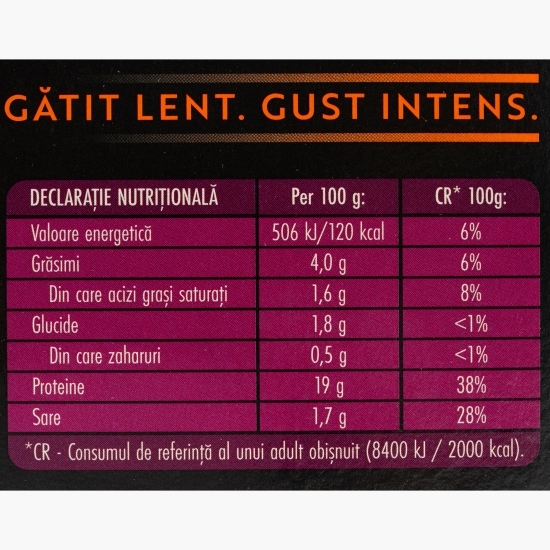 Carne de vită gătită lent 550g