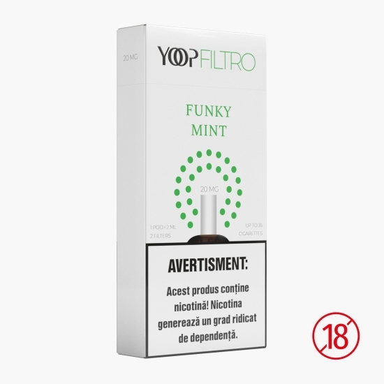 Pod Filtro Funky Mint 20mg/ml, 2ml + 2 filtre