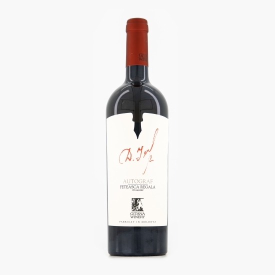 Vin alb sec Fetească Regală, 13.5%, 0.75l