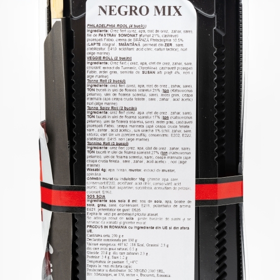 Sushi Negro Mix 290g