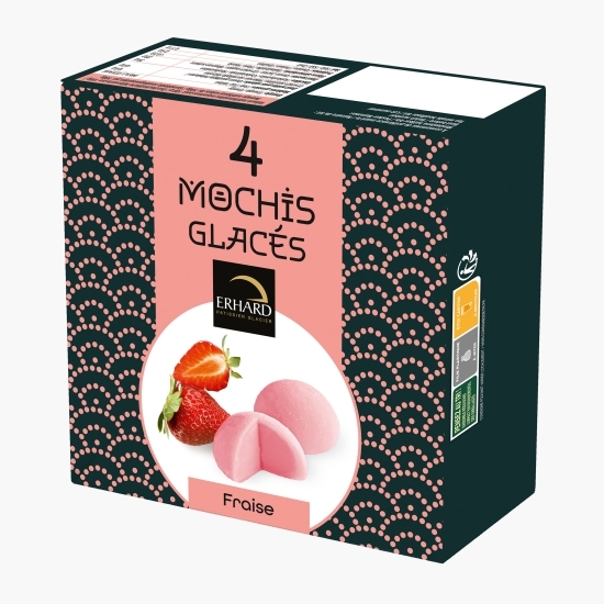 Mochi glace - desert japonez cu înghețată de căpșuni 140g