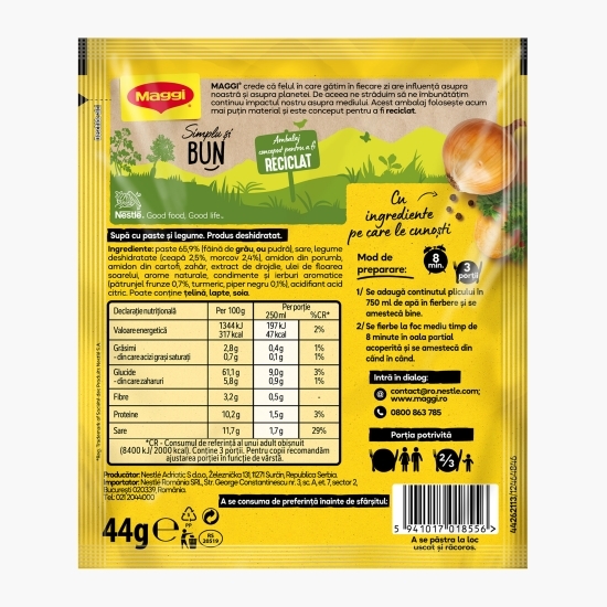 Supă alfabet 44g