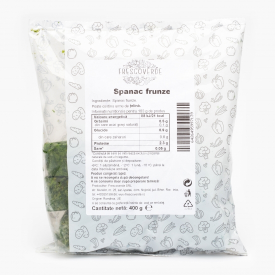 Spanac frunze 400g