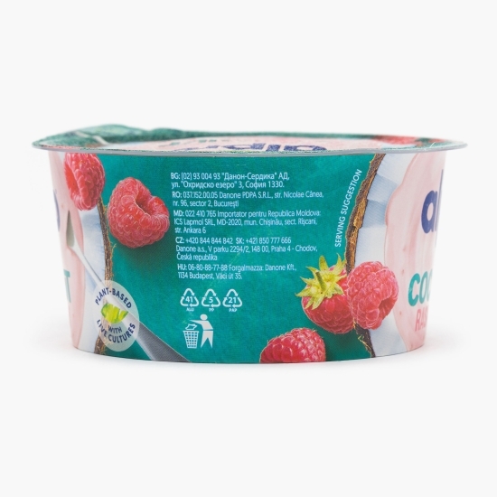 Produs fermentat din nucă de cocos cu zmeură 120g