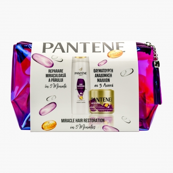 Set Pro-V Superfood pentru îngrijirea părului: șampon+mască de păr