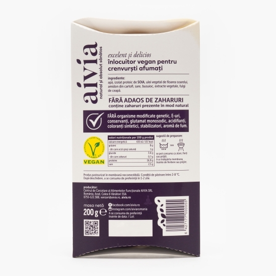 Crenvurști vegani afumați 200g