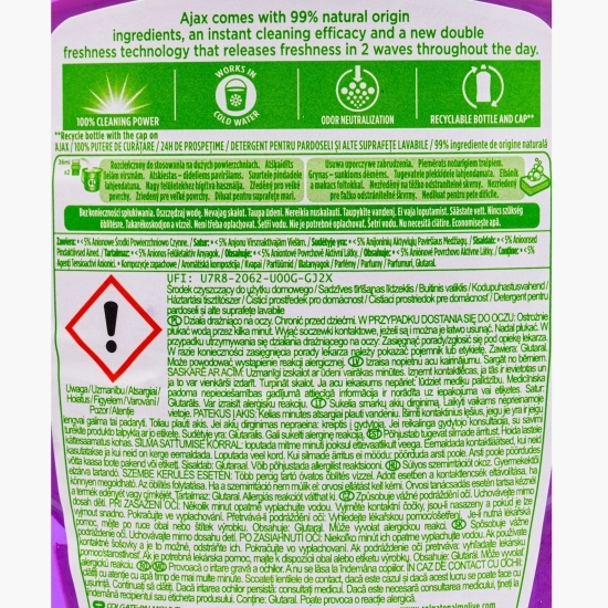 Detergent pentru pardoseli Ultra Lavender 1l